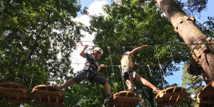 В черте города и на берегу Финского залива: гид по веревочным паркам Петербурга и Ленобласти