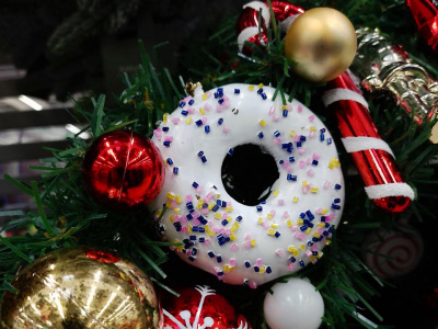 Фото Рождественская ярмарка Marche de Noël