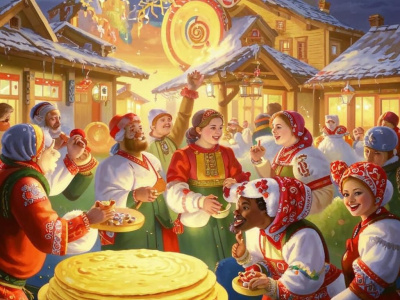 Фото Праздник Широкая масленица в Острове фортов