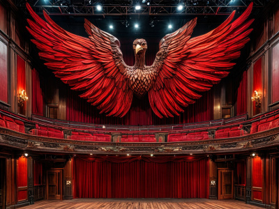 Фото Спектакль Эскиз портрета девушки на фоне виноградника