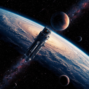 Выставка "Я первый вижу космос..."