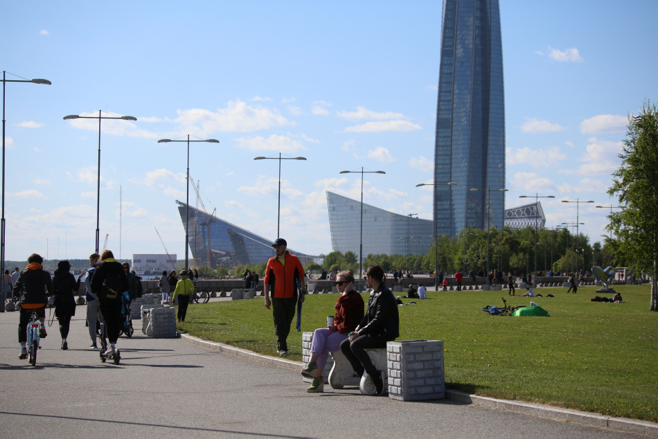 В парке 300-летия Петербурга появятся новые зоны для спорта и отдыха