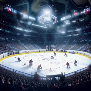 Хоккейный матч "Шанхай Дрэгонс - Металлург Мг"