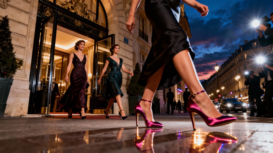 Главная обувь сезона: сатиновые туфли с Недели высокой моды в Париже