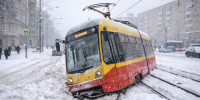 Второй сход трамвая на линии «Славянка» за три месяца в Петербурге
