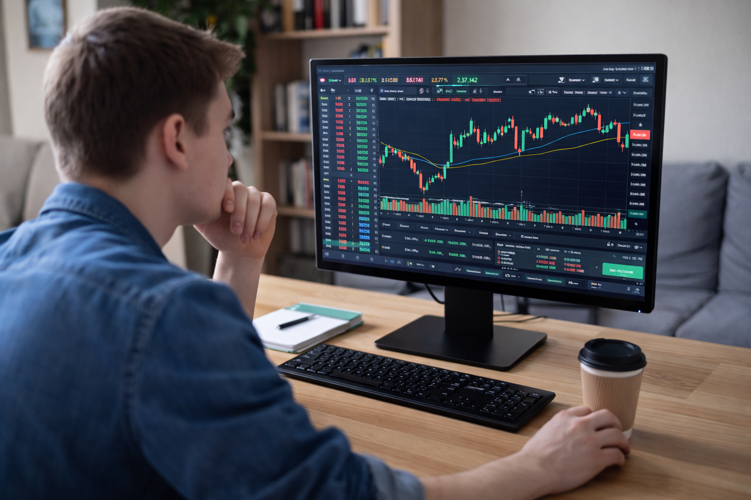 Мужчина оценивает влияние на клиентов и рынок вкладов Peterburg2