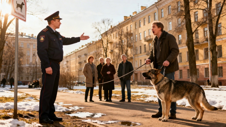 В Петербурге за нарушения выгула собак выписали 91 протокол с начала года