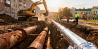 В Приморском районе стартовала масштабная реконструкция теплосетей на 13 километров