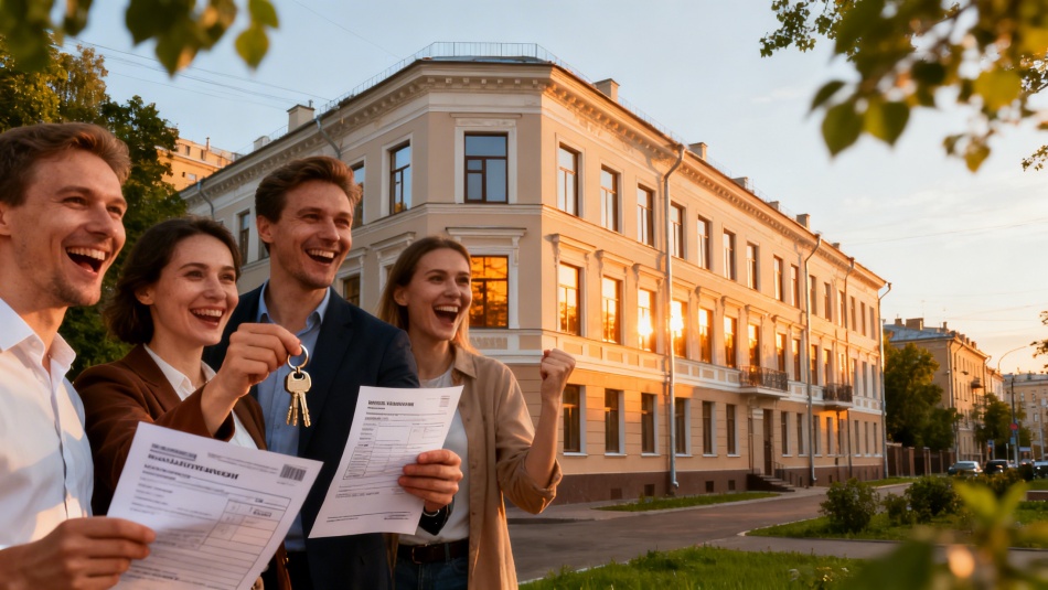 Очередники получили новые квартиры по программе «Доступное жилье» в Калининском районе