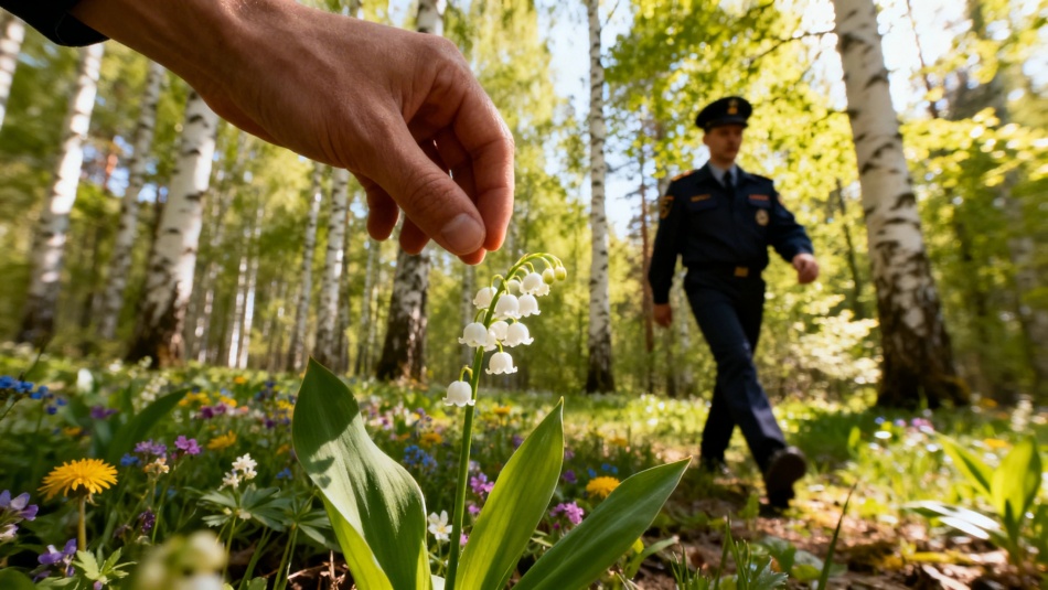 Россиян предупреждают о тюрьме и миллионных штрафах за сбор весенних цветов